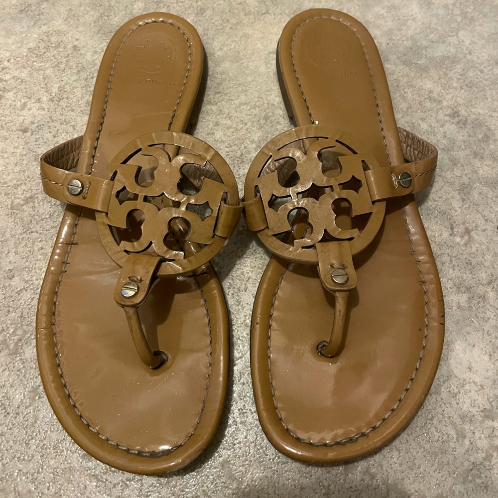 Tory Burch Gold Sandals